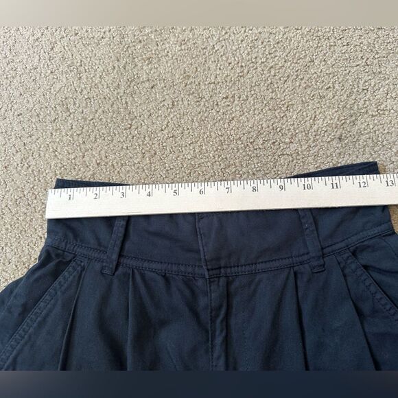 JOIE Lagos Cropped Cotton Pants In Black Caviar Size 2 - Picture 11 of 16